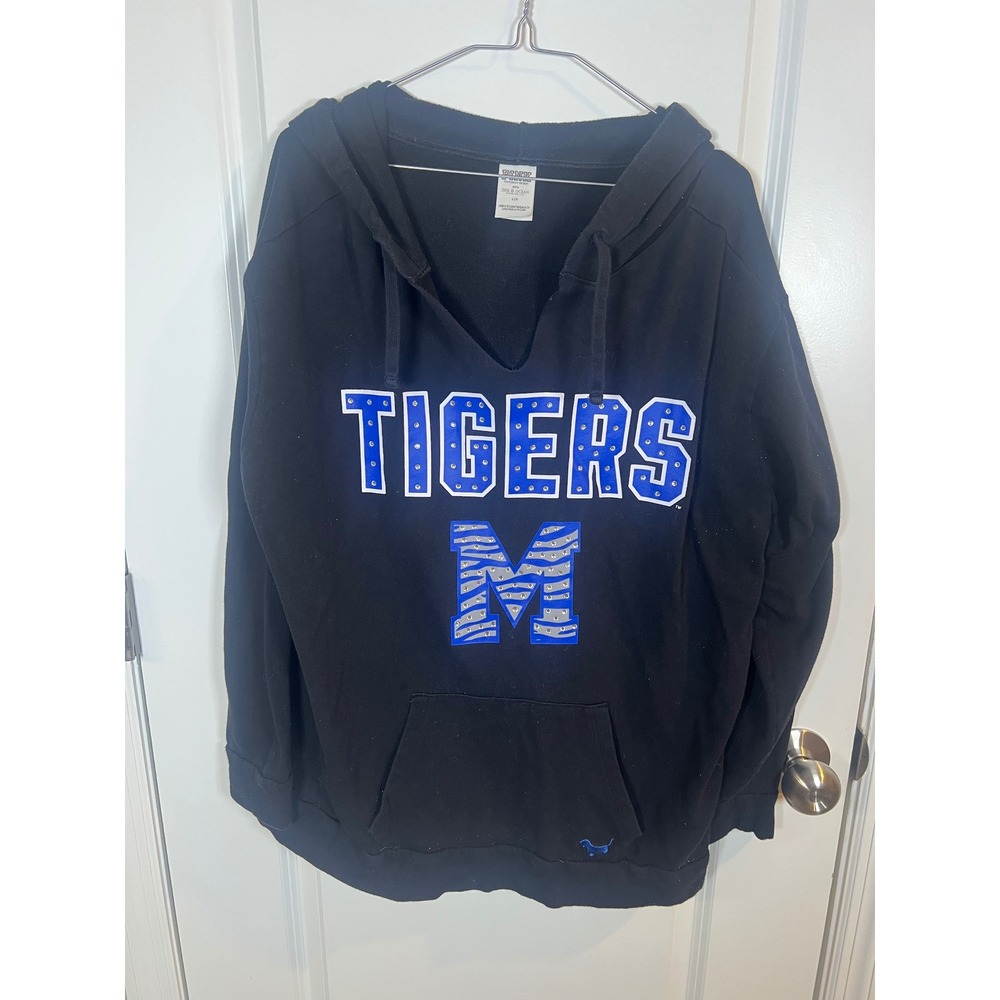 PINK Victoria's Secret‎ Women Hoodie Memphis Tigers Rhinestone Large